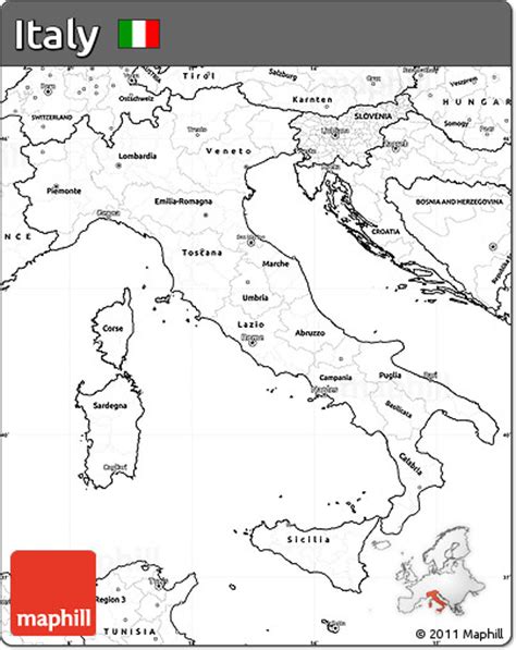 31 Blank Map Of Italy Maps Database Source