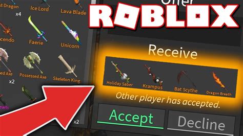 I Got The Rarest Exotic Knives In Roblox Assassin Youtube
