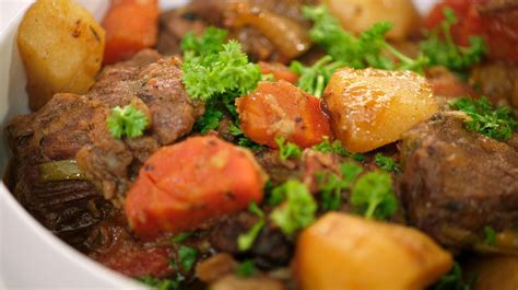 Ierse Stoofpot Met Rundvlees En Aardappelen Dagelijkse Kost