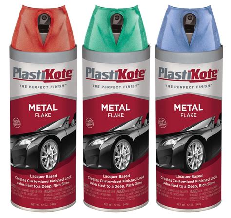Plastikote Metal Flake Paint For A Customized Metallic Finish Auto Service World