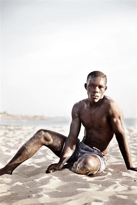 Meet The Hulking Young Stars Of Senegal Male Professional Wrestlers