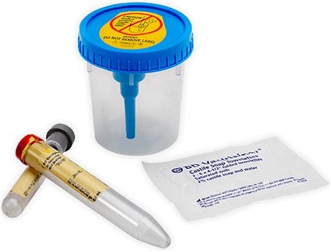 Bd Vacutainer Urine Collection Kits Combination Urine Collection Kit
