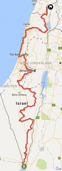 Israelabenteurer Israel National Trail Wandern Auf Dem Shvil