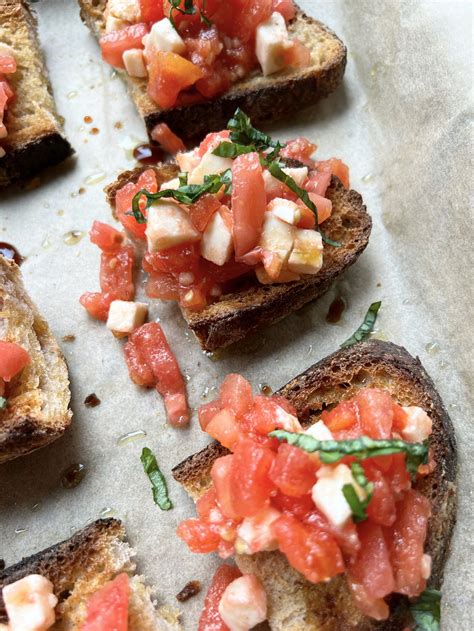 The Best Homemade Bruschetta — Sammi Brondo Nyc Based Registered