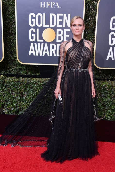 Diane Kruger 75th Golden Globe Awards 2018 Prada Celebrity Dresses