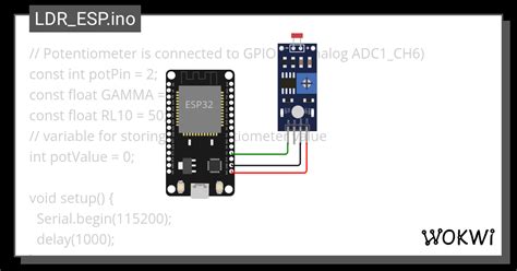 Ldr Esp Ino Wokwi Esp Stm Arduino Simulator