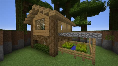 I really love this design, and it's totally different from everything else on this list. A Simple Survival House Minecraft Project