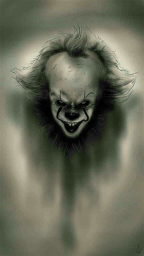 Payasos Horror Artwork Clown Horror Horror Movie Art