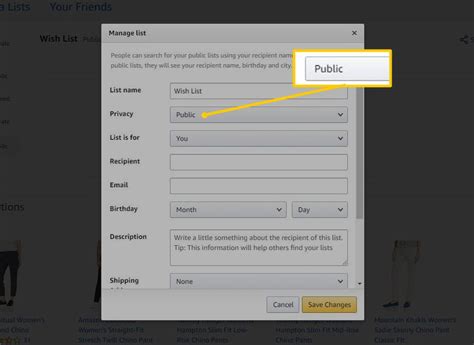 Add the item to your amazon wishlist. How to Make and Share an Amazon Wish List