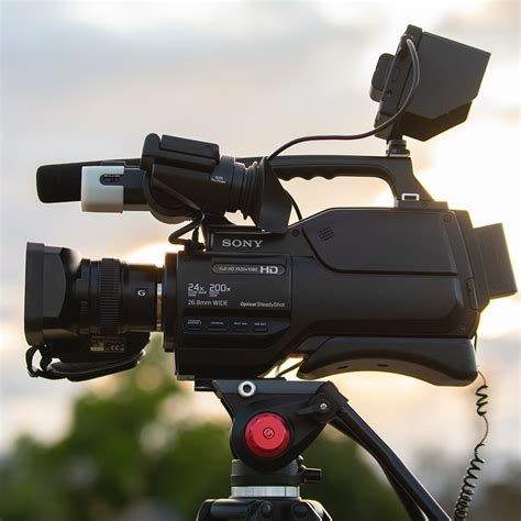 rent a sony hxr mc2500 digital shoulder mount video camera best prices sharegrid los angeles ca