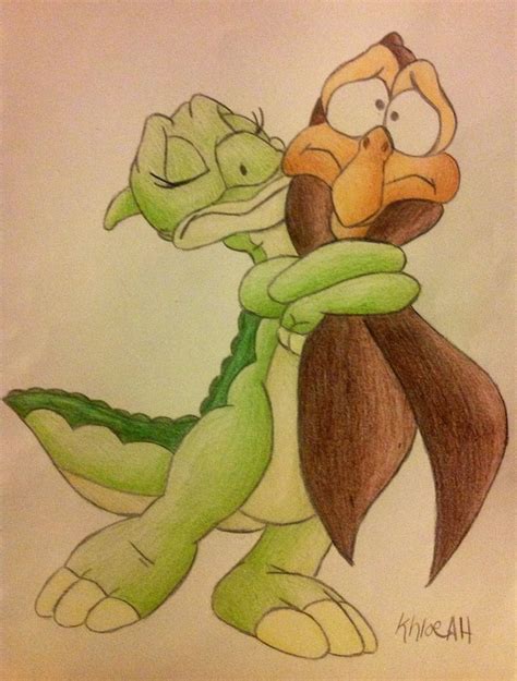 Here is ducky!.no no no model and polypaint all in zbrush. Petrie And Ducky by KhloeAlyssa.deviantart.com on ...