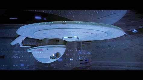 “starship Uss Excelsior Nx 2000” Background Filming Miniature From