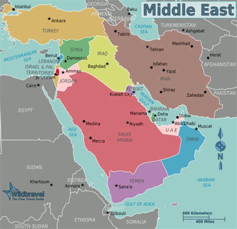 What Is The Middle East And What Countries Are Part Of It On
