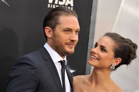 Tom Hardys Wife Charlotte Riley Admits She Was Unnerved When He