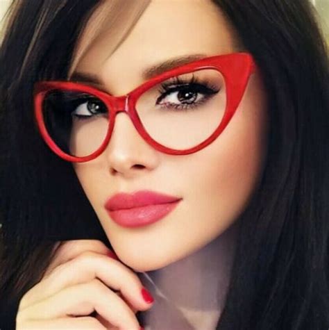 Sexy Pin Up Nikita Clear Lens Big Large Goth Kimi Kat Eyewear Glasses