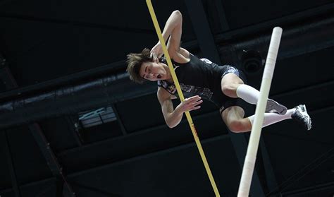 Photographed at home in lafayette, louisiana. Armand Duplantis breaks world pole vault record in Toruń - AW