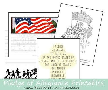 This book breaks the pledge down, line by line, and puts it in kid terms. FREE 4th of July Printables for Kids {Roundup of 100+ Pages} - Kids Activities | Saving Money ...