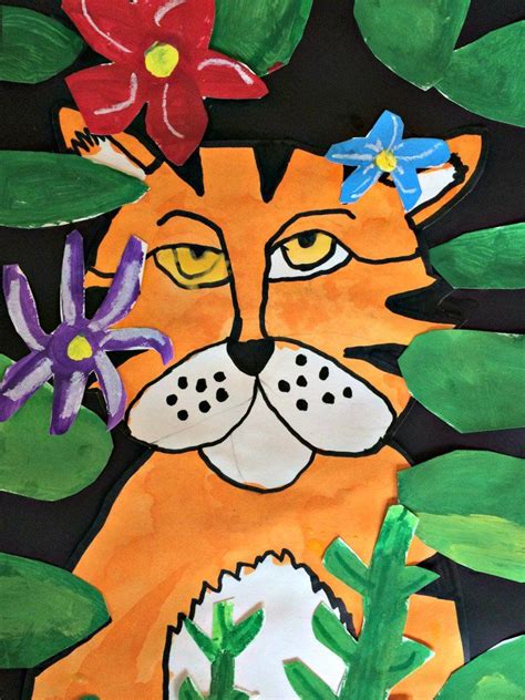 Tiger11 Art Education Elementary Art Art Lessons Elementary