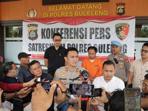 Dosen Mesum Ditangkap Sat Reskrim Polres Buleleng Pasca Lecehkan