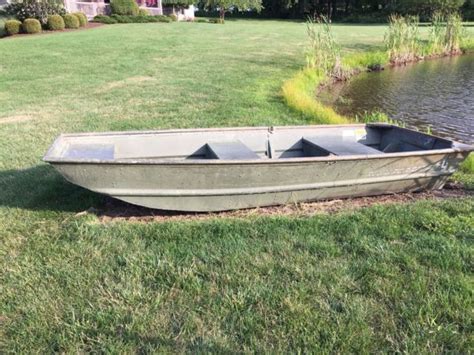 10 Alumacraft Flat Bottom Jon Boat For Sale In Lancaster Ohio United States