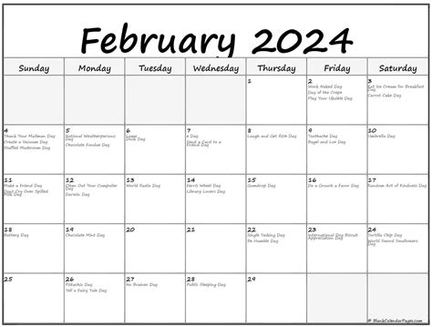 Special Days In February 2024 Corri Doralin