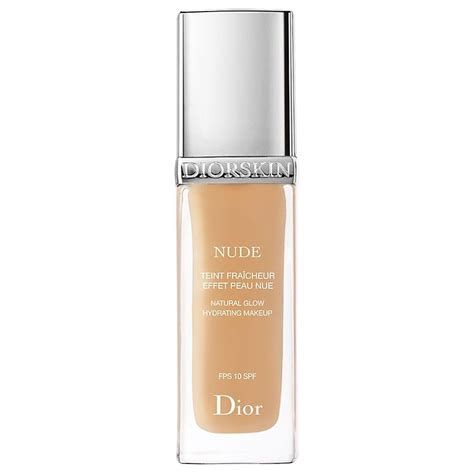Christian Dior Diorskin Nude Natural Glow Hydrating Makeup Podk Ad Spf