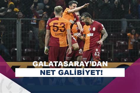 Galatasaray Puan Konyaspordan Golle Ald Asist Analiz