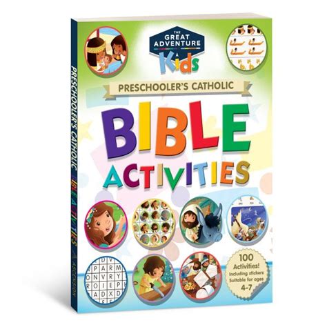 Great Adventure Kids Preschoolers Catholic Bible Activities Holy