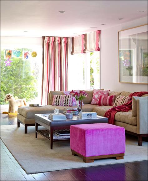 Green Purple Beige Living Room Living Room Home Decorating Ideas