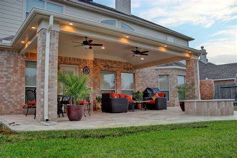 Patio Covers And Decks — Just H O M E Backyard Covered Patios Covered