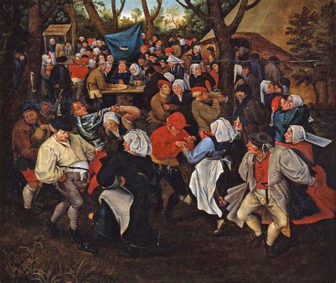 Pieter Brueghel Ii La Danse De Noce Musée Des Beaux Arts De La Ville