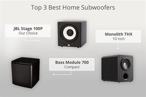 5 Best Home Subwoofers In 2023