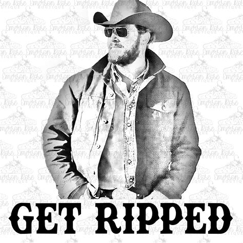 Get Ripped Rip Yellowstone Dutton Digital Png Image Download