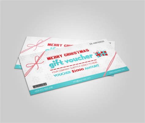 30 Christmas Coupon Templates Psd Doc Apple Pages