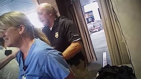 This Is Crazy Sobs Utah Hospital Nurse As Cop Roughs Her Up Arrests Her For Doing Her Job