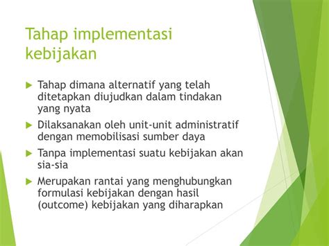 PPT Implementasi Dan Evaluasi Kebijakan Publik PowerPoint