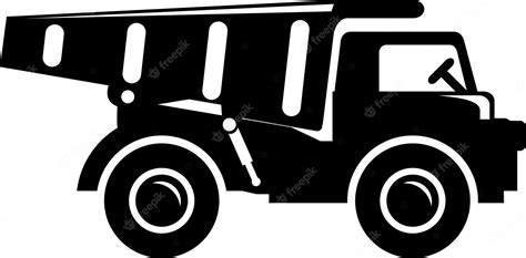 Premium Vector Truck Toy Icon Illustration Of Childrens Toy