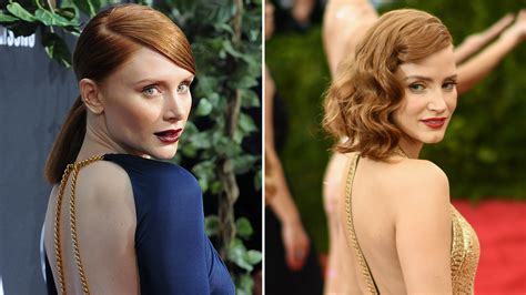 Bryce Dallas Howard Or Jessica Chastain Stars Clear Up Confusion In