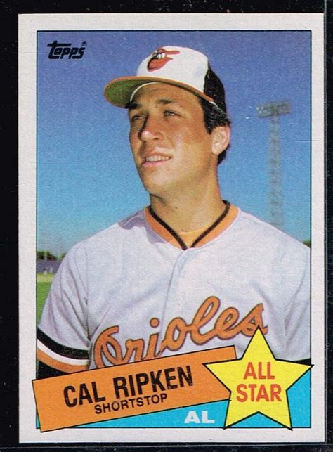 Cal Ripken Jr Baseball Cards Cards Blog