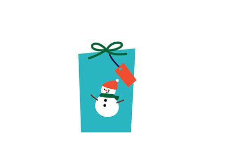 Christmas Tree Snowman Label Graphic By Na Punya Studio · Creative Fabrica