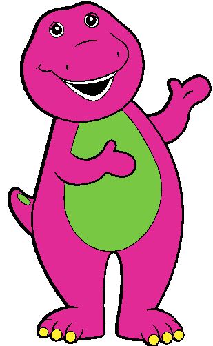 Barney The Dinosaur Drawing Clip Art Library