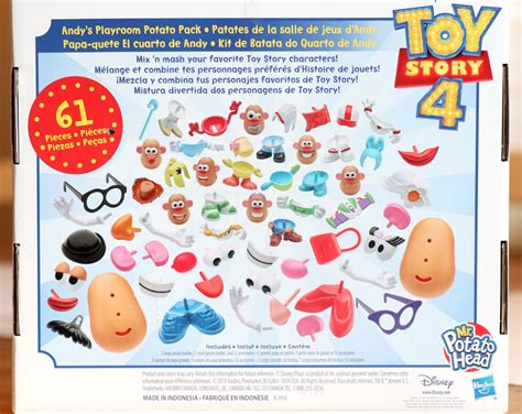 Satisfaction Guarantee Mr Potato Head Disney Pixar Toy Story 4 Andys Playroom Potato Pack Toy