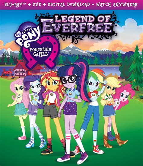 My Little Pony Equestria Girls Legend Of Everfree Blu Ray Dvd Et