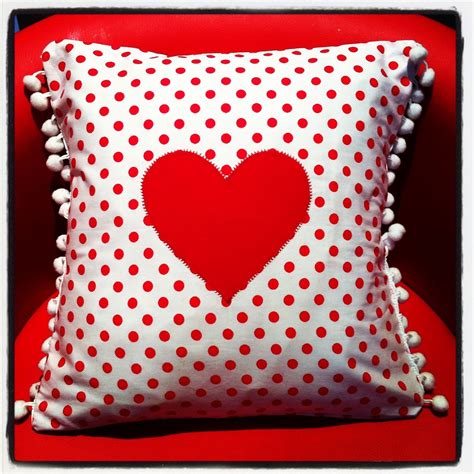 Valentines Cushion Handmade By Bonny Boutique Handmade Valentines