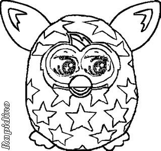 Desenho Para Colorir Furby