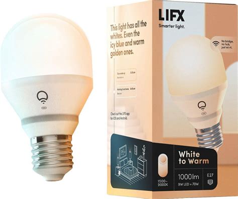 Lifx White Led Lamps 9w E27 Hitta Bästa Priserna