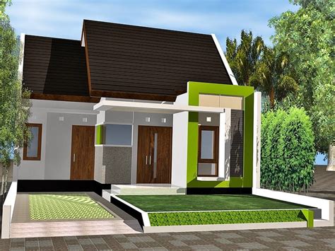 Mempunyai luas tanah ukuran 6×7 sudah bisa membangun rumah seperti ini, bentuk sederhana dan kecil sangat cocok ditempati seorang jomblo atau bujang. 57 Gambar Desain Rumah Sederhana Minimalis Modern 1 Lantai ...