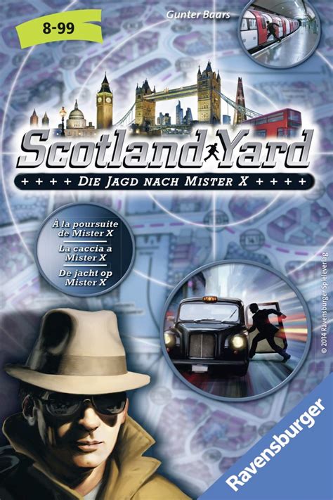 Ein spieler ist mister x, die anderen die detektive. Scotland Yard: Mitbringspiel, Spiel, Anleitung und ...