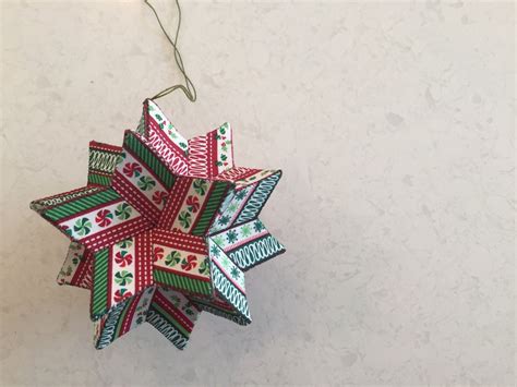 60 Sided Moravian Star Tutorial At Dizzy Quilter Paper Ornaments Diy
