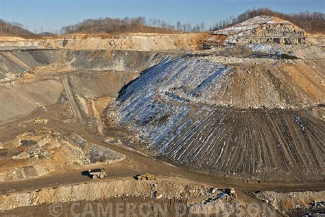 Aerialstock Mountain Top Removal Coal Mining In Southern West Virginia